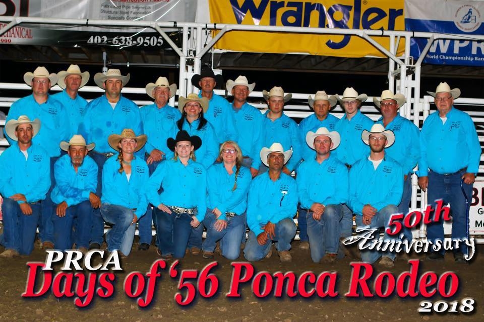 Days of '56 PRCA Rodeo Ponca, Nebraska